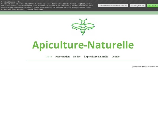 Un site pour apiculture naturelle.