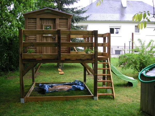 Cabane de jeux enfants