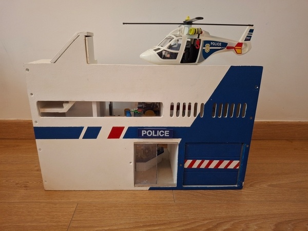 Hotel de Police pour Playmobils