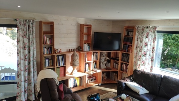 Bibliothèque d'angle