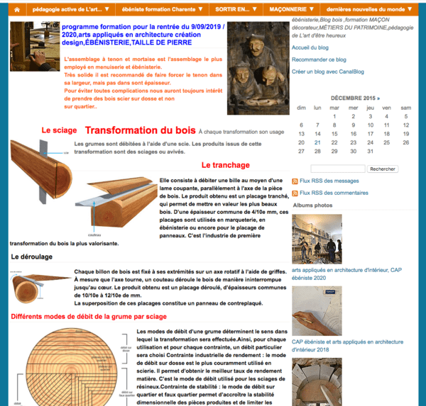 Les différents types d'assemblage en bois