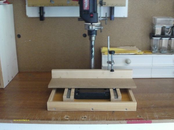 Plateau perceuse a colonne