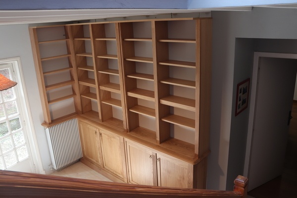 Bibliothèque en chêne