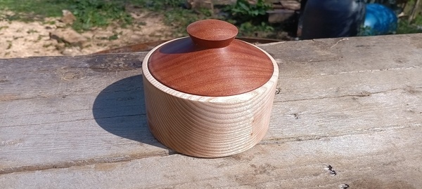 Boite en frêne et exotique