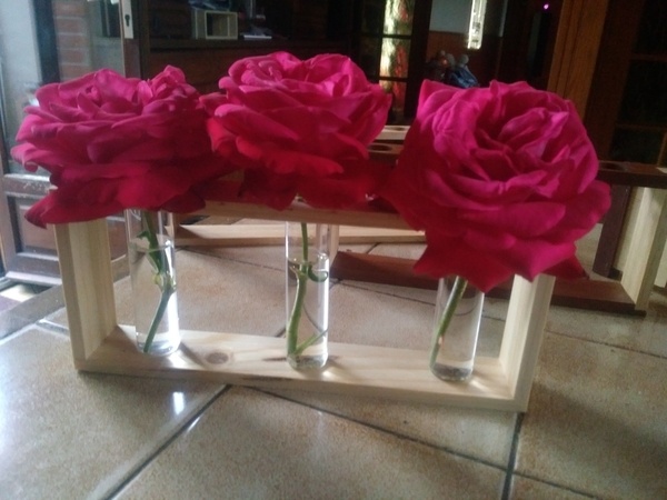 Soliflore en série.