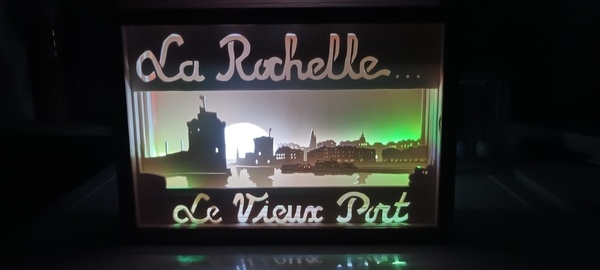 Light Box Le Vieux Port de La Rochelle