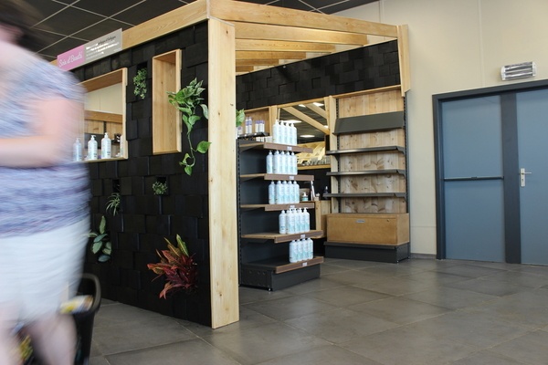 Aménagement d'un espace cosmétique