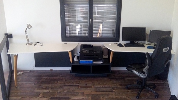 Création d'un espace bureau