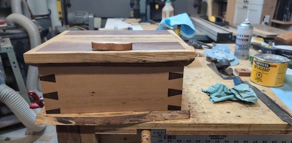 Urne pour mon père amoureux du bois