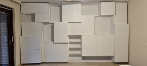 Meuble de living XXL qui rompt la monotonie.