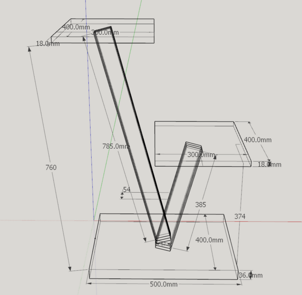 Arbre à chat, double plateau