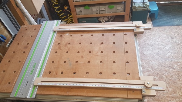 Guide de coupe pour rail