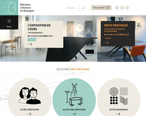 Exposition Métamorphose par les ébénistes créateurs de Bretagne