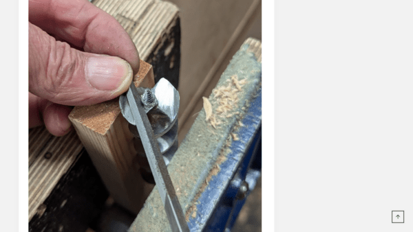 Affutage des mèches à bois