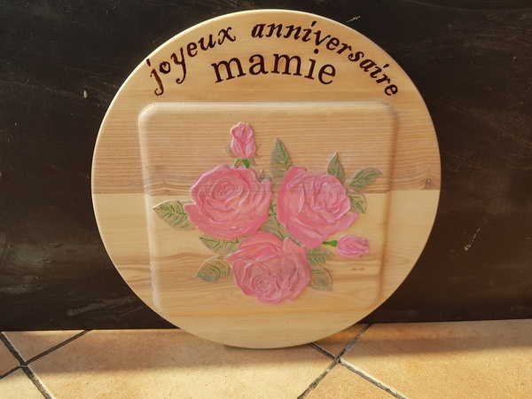 Cadeau  anniversaire  bouquet de roses