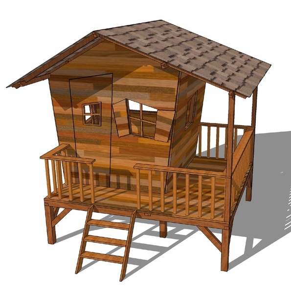 La cabane pour les enfants