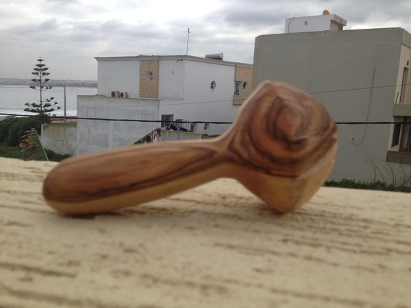 Presse orange manuel en bois