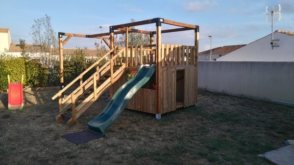 Balançoire cabane...