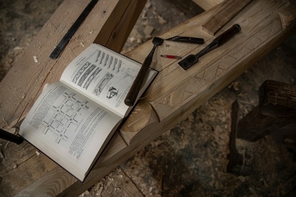 Chantier charpente finlande a suivre sur FB ces jours ci