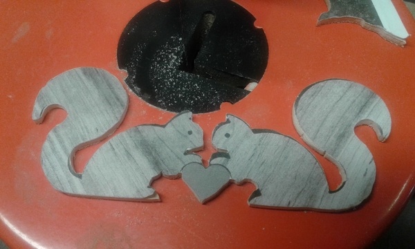 Premier chantournage avec ma petite fille