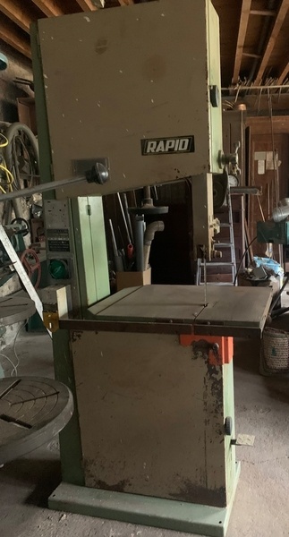 Scie à rubant rapid 500 tri 380V / 2 Lames