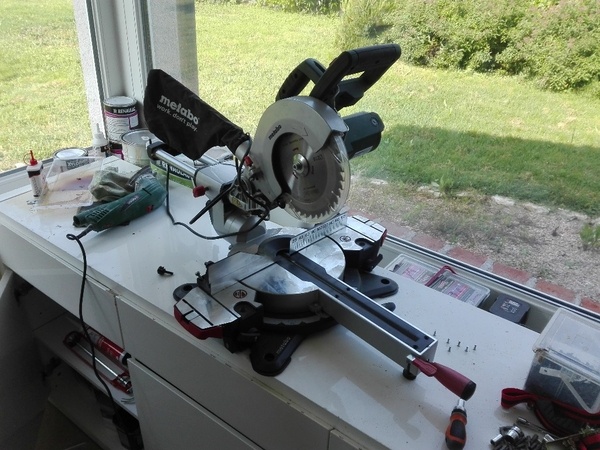 Pare eclat scie à onglet