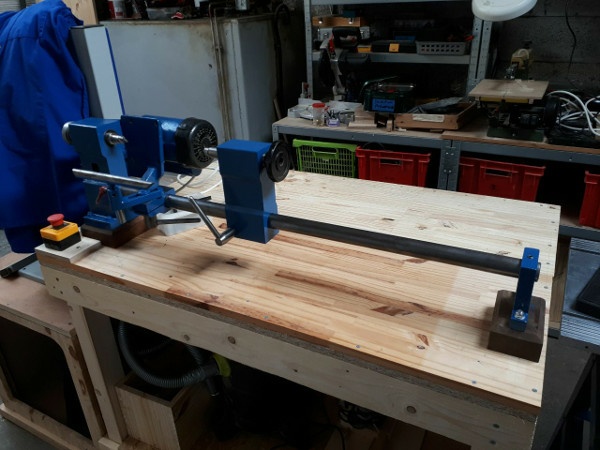 Sauvetage d'un tour à bois