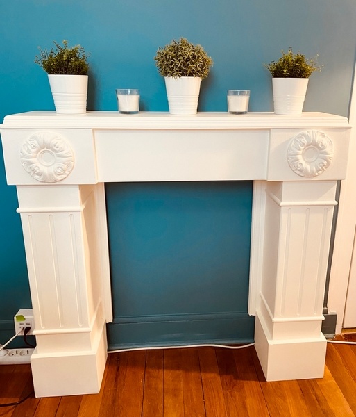 Manteau de cheminée décoratif