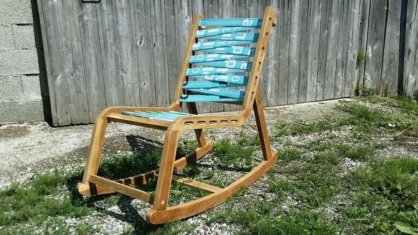 Berceau => Rocking-Chair upcycling
