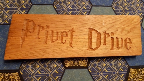 Ecriteau Privet Drive