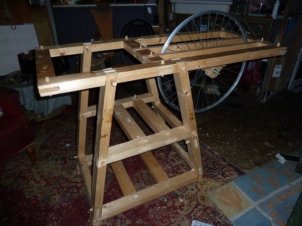 Création d'une meule.