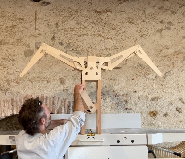 Mécanisme de Battements d'Ailes d'Oiseau