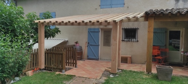 Extension de pergolas