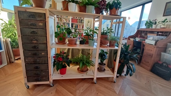 Crétation d'une étagère sur la base du modèle Ikea Ivar