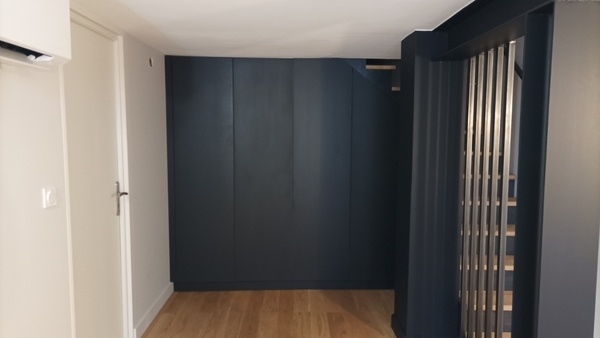 Dressing sous escalier