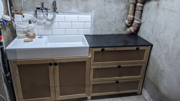 Enfin un vrai point d'eau dans l'atelier