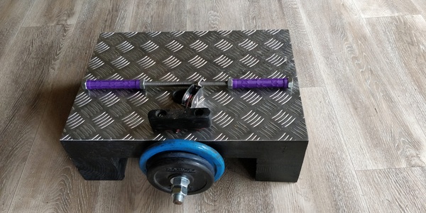 Fabrication d'un appareil de musculation par volant à inertie