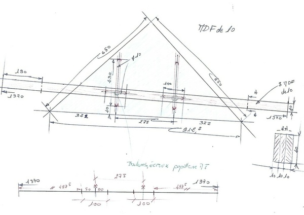 Équerre pour escaliers