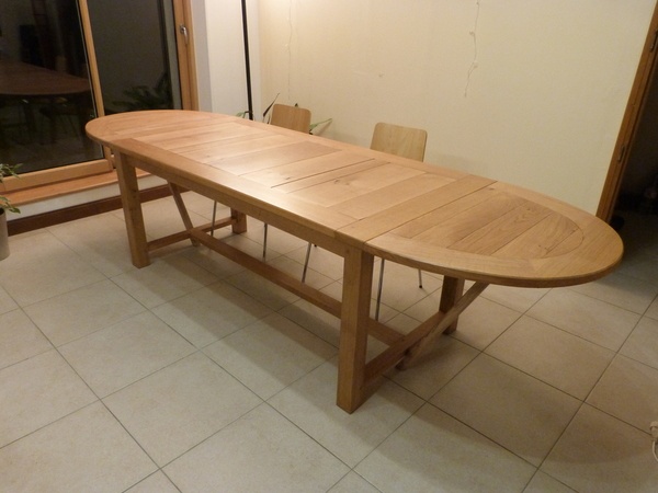 Table en chêne