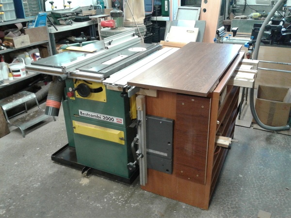 Réalisation d'une rallonge latérale pour bestcombi 2000