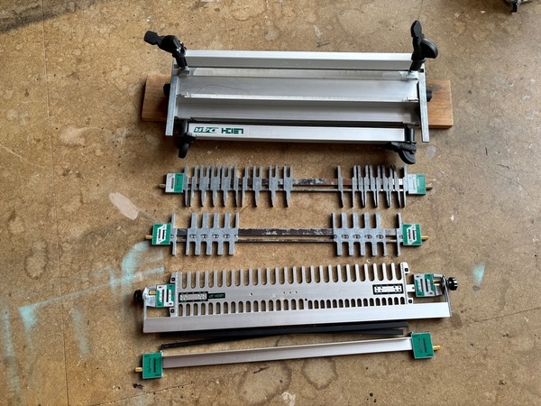 Gabarit LEIGH D4R- PRO + 2 peignes + accessoires