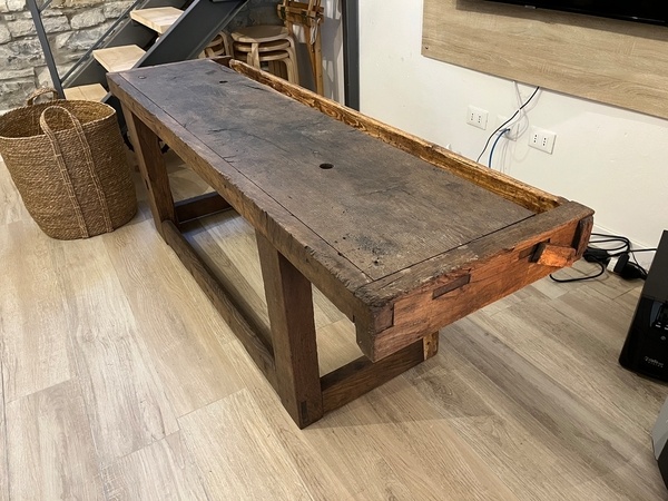 L'établi pour enfant du grand-père