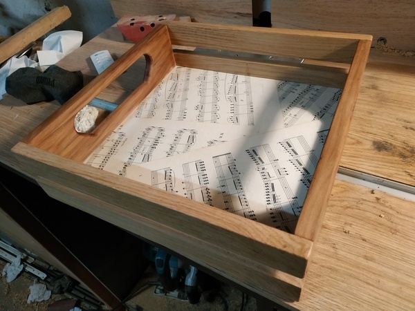 Plateau pour  cadeau de Noël