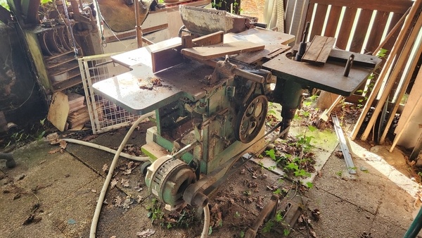 Donne machine à bois Combinée et Scie à ruban