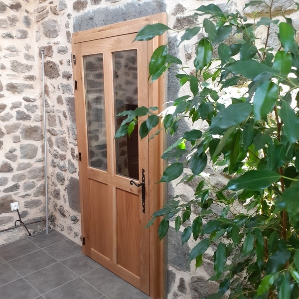 Porte en chêne