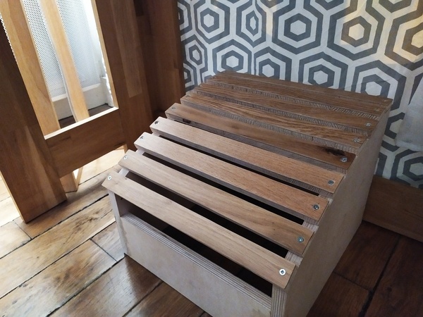 Repose-pieds en chutes