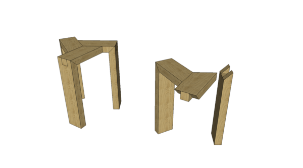 version enfourchement solide