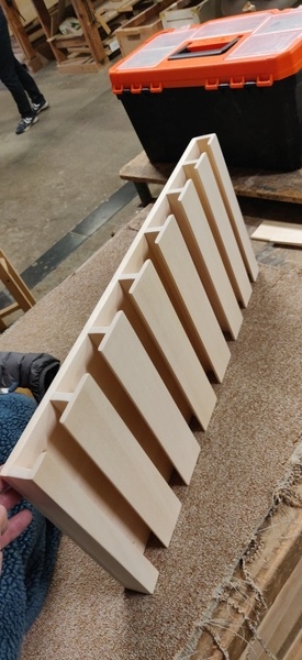 Rack pour verres à pieds