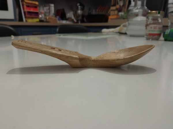 Petite cuillère en noyer