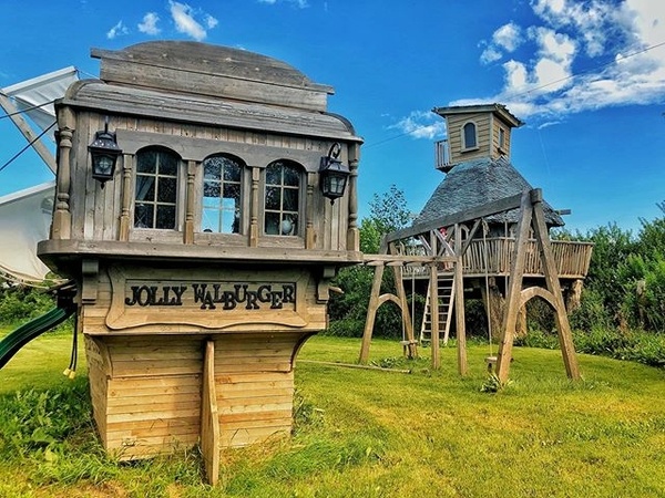 Des cabanes enchantées